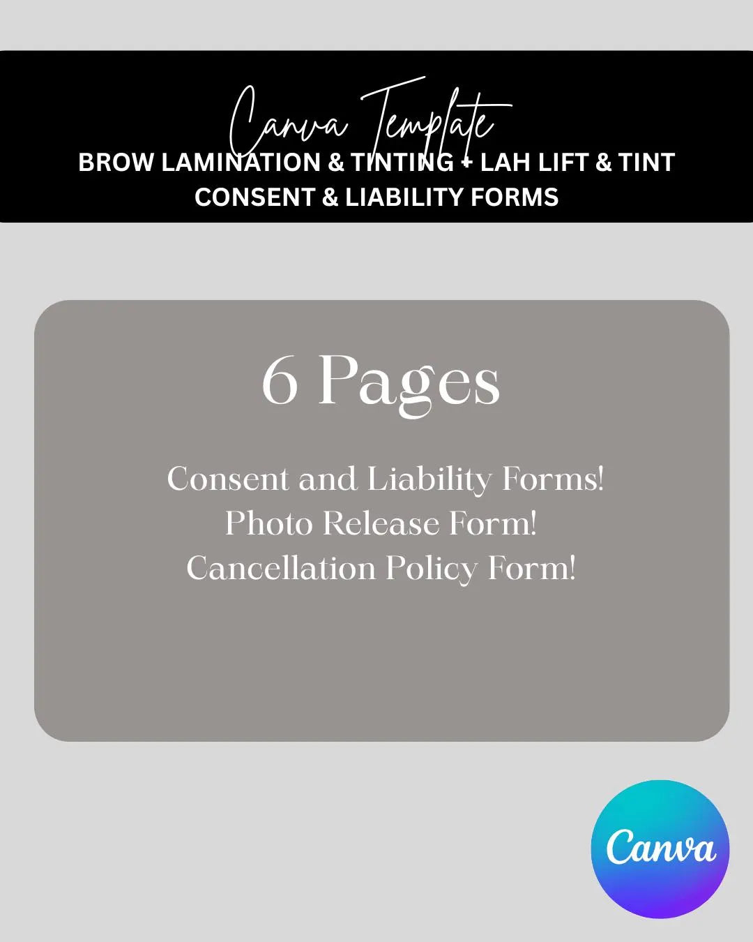 BROW LAMI & LASH LIFT CONSENT & LIABILITY FORMS